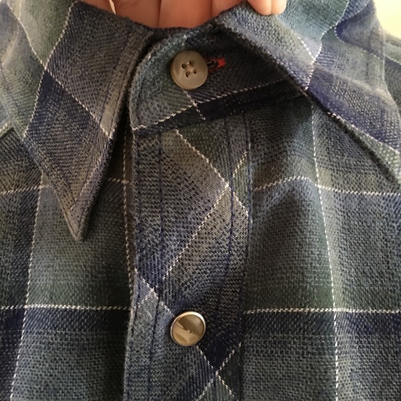 WRANGLER western pearl snap long sleeve 💯 cotton - Picture 8 of 8